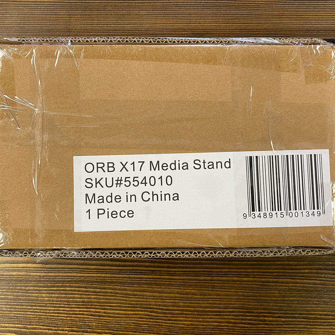 Orbitrek X17 Media Stand Box
